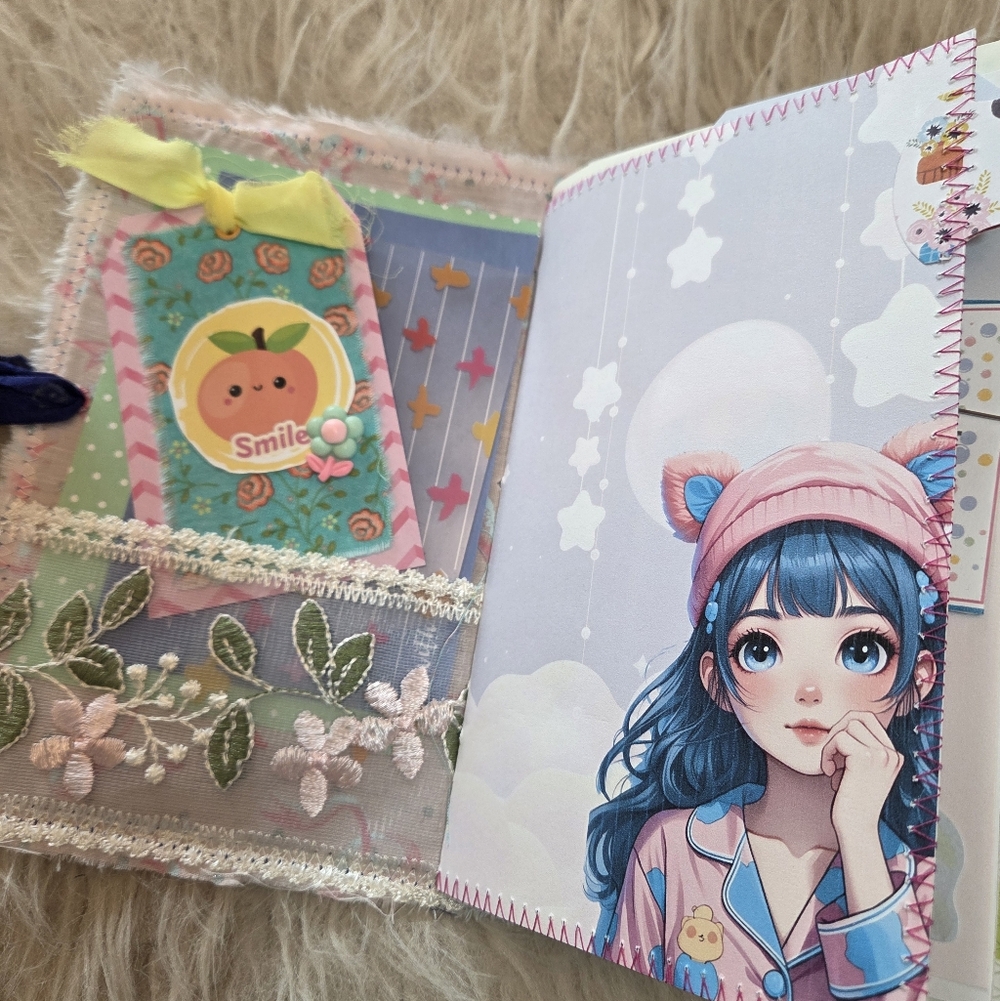 " LOVE " Kawaai Junk Journal - Picture 3 of 12